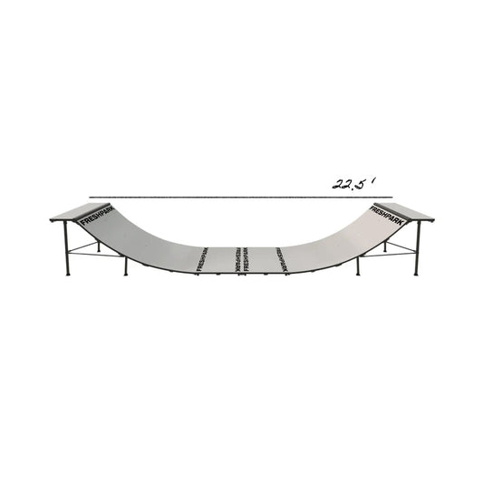 Portable Mini Ramp Halfpipe – 4' H x 4' W