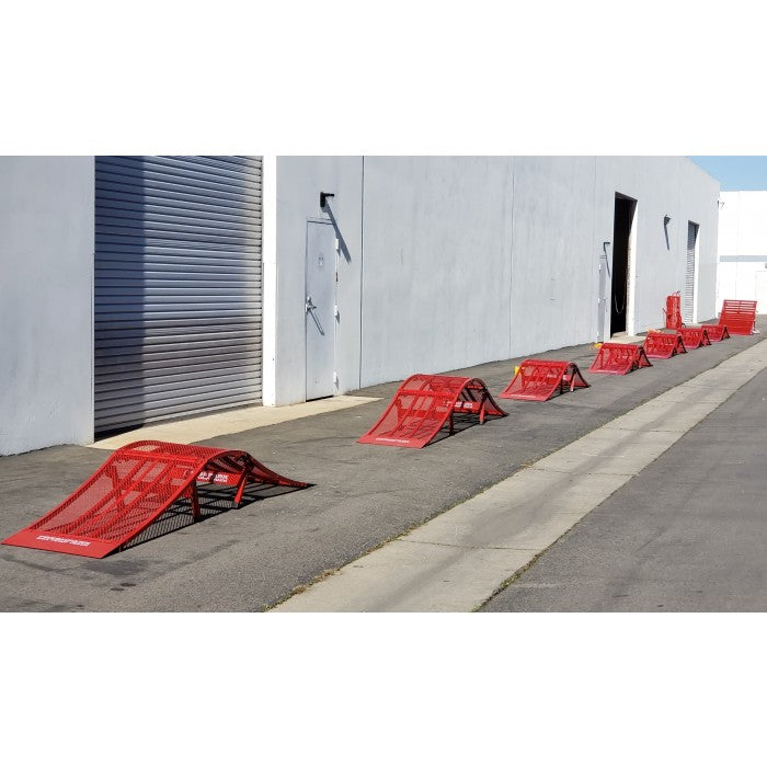 BMX Dual Pump Track on a Cart