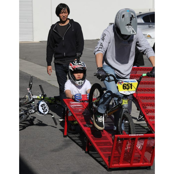 BMX Dual Pump Track on a Cart