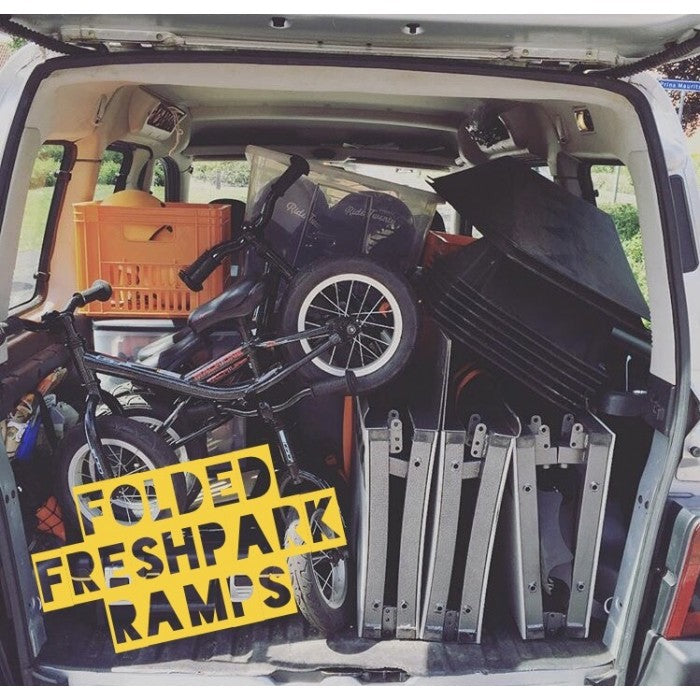 Fold Freshpark Ramps for Easy Transportation