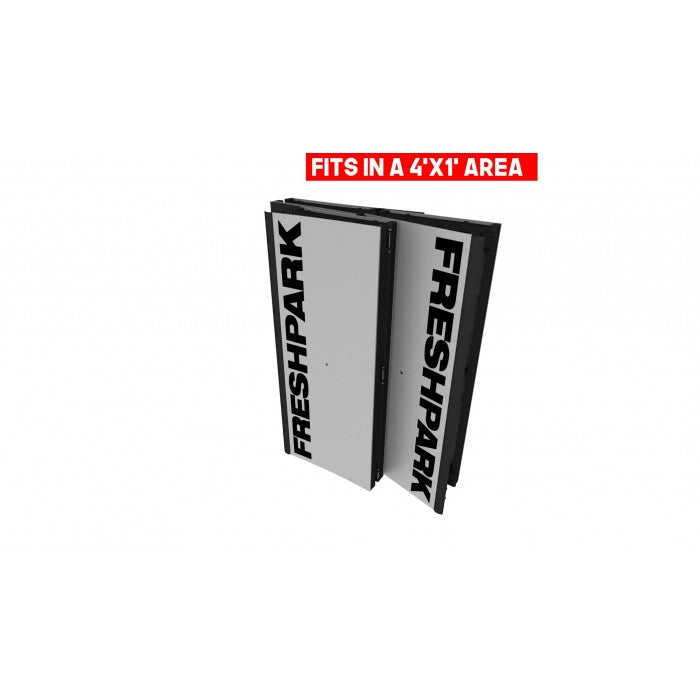 Double Launch Grind Box Folded for Easy Storage