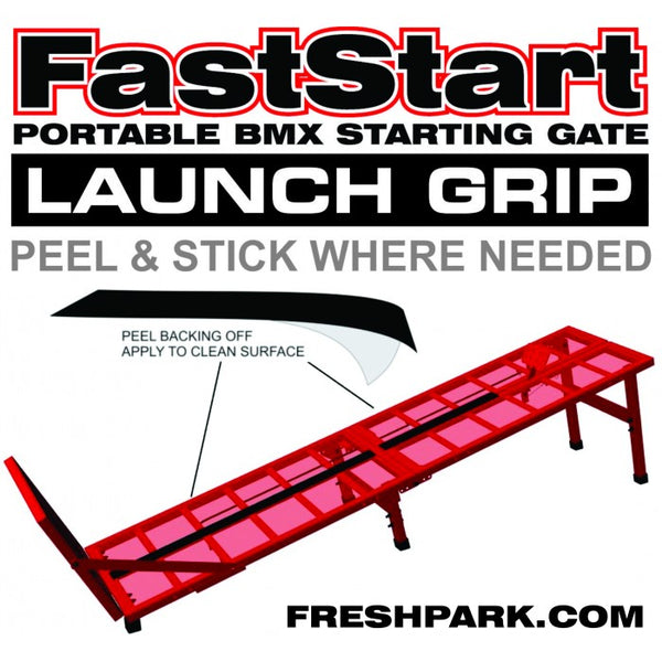 Launch Grip Tape to Peel and Stick Where Needed on the Starting Gate
