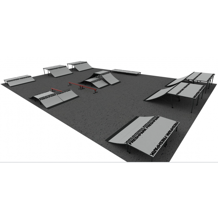 Skatepark Layout 6