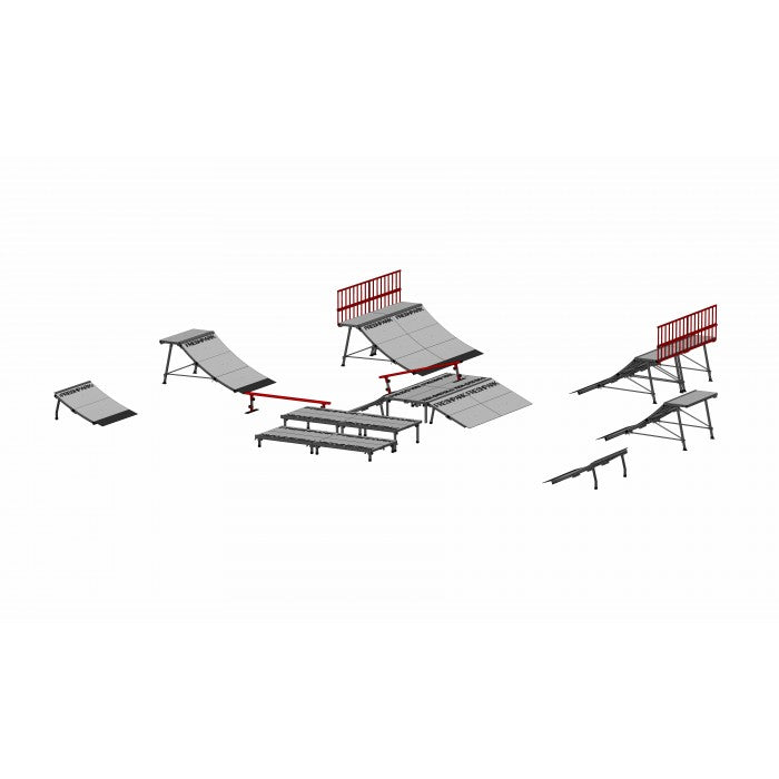 Park in a Trailer Portable Skatepark