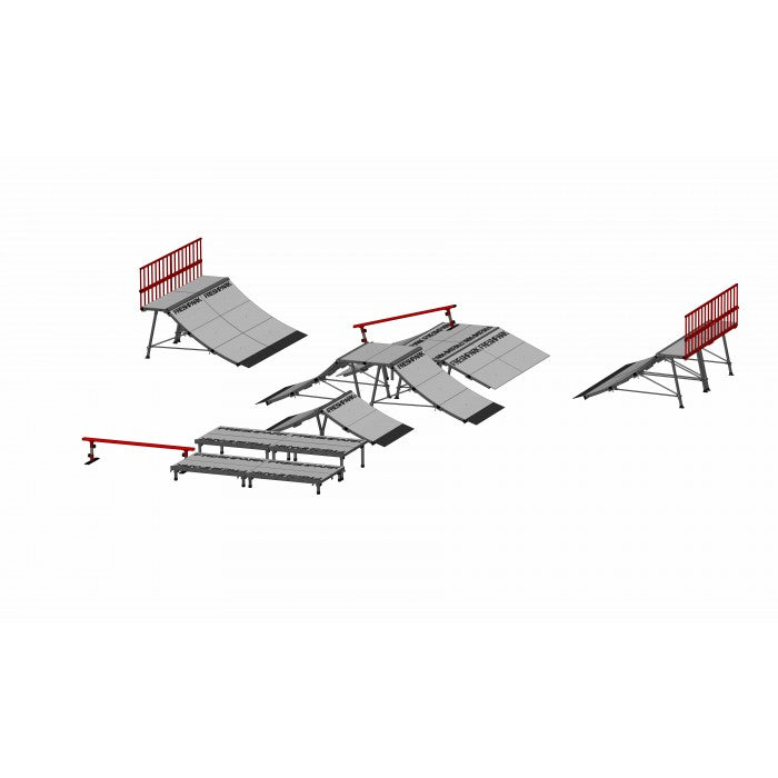 Park in a Trailer Portable Skatepark