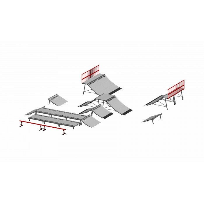 Park in a Trailer Portable Skatepark