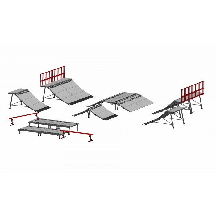 Park in a Trailer Portable Skatepark