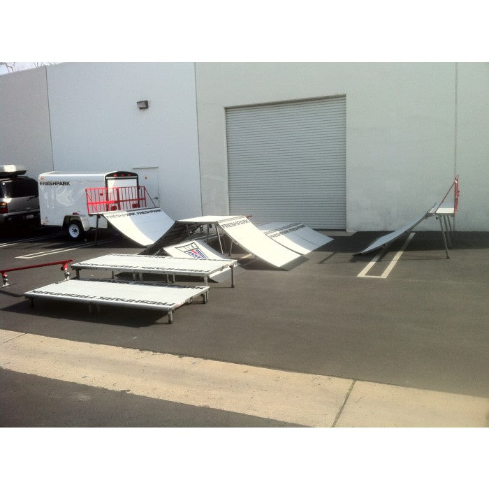 Park in a Trailer Portable Skatepark