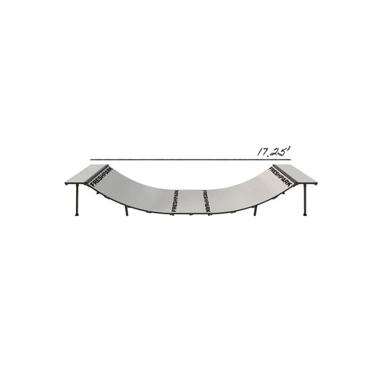 Portable Mini Ramp Halfpipe – 3' H x 4' W