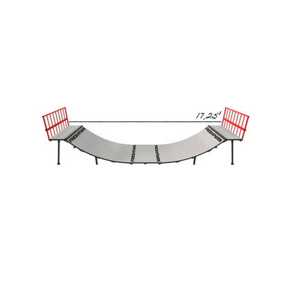 Portable Mini Ramp Halfpipe – 3' H x 4' W