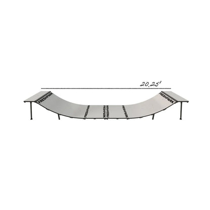 Portable Mini Ramp Halfpipe – 3' H x 4' W