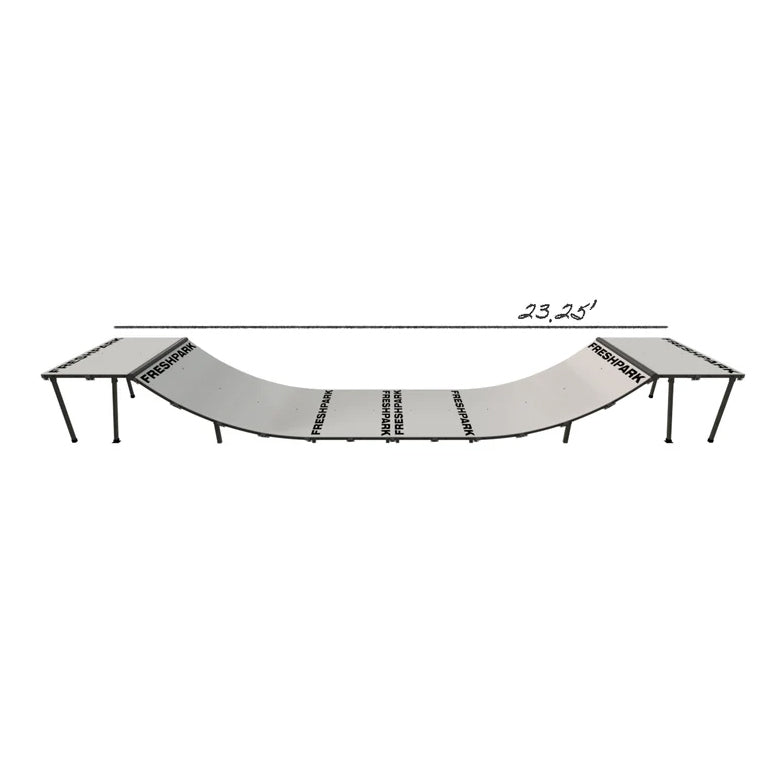 Portable Mini Ramp Halfpipe – 3' H x 4' W