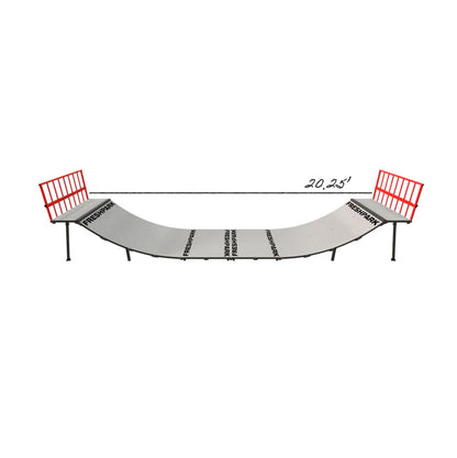 Portable Mini Ramp Halfpipe – 3' H x 4' W