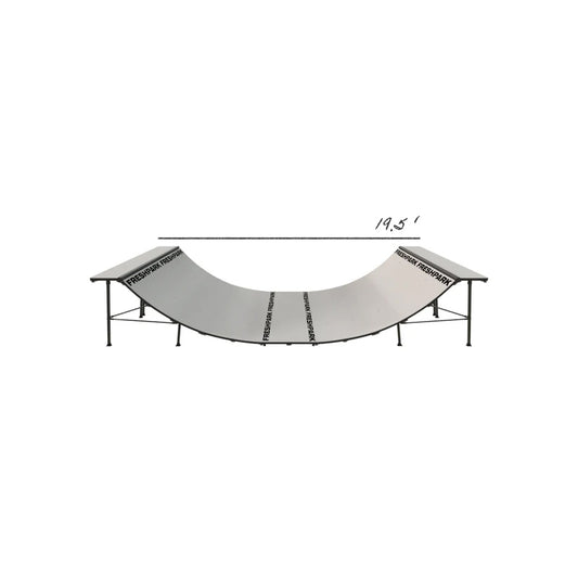 Portable Mini Ramp Halfpipe – 4' H x 8' W