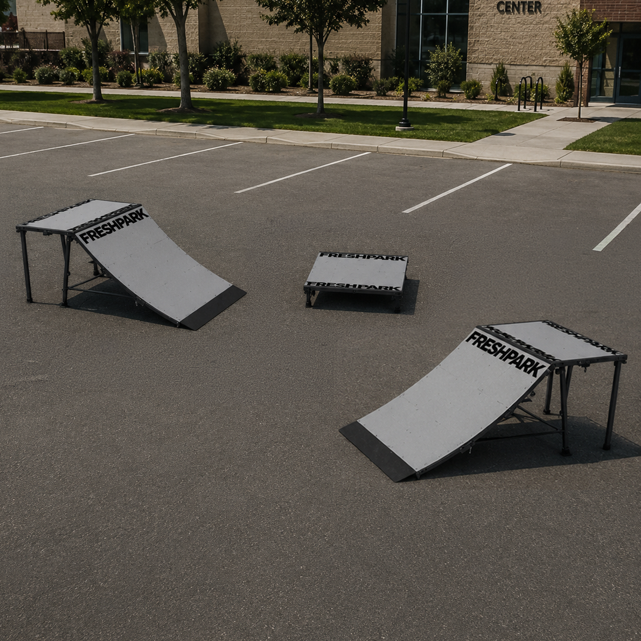 COMBO - Double Quarter & Double Fun Box/Manual Pad