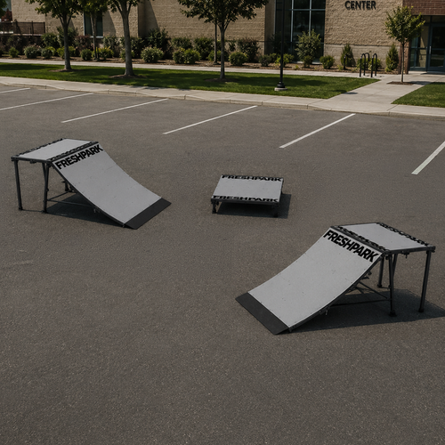 COMBO - Double Quarter & Double Fun Box/Manual Pad