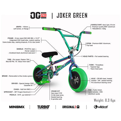 OG3 Pro Series Joker Green