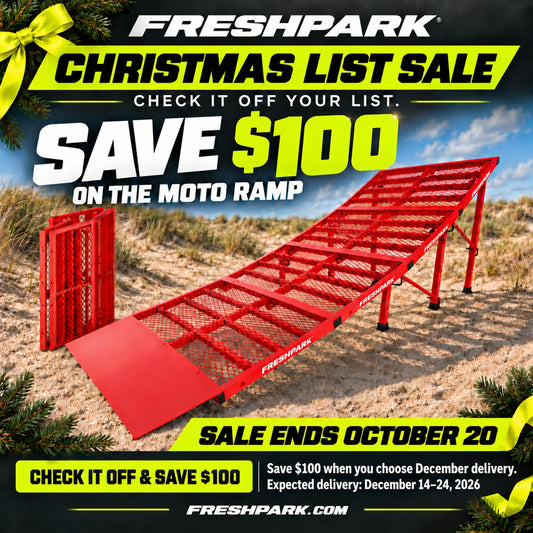 Portable Moto Jump Ramp (Christmas Special)