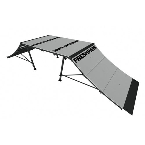 Gray and black ramps with 'FRESHPARK' branding on a white background