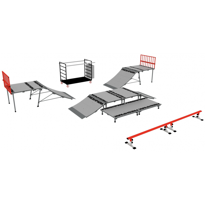 Park in a Cart Portable Skatepark