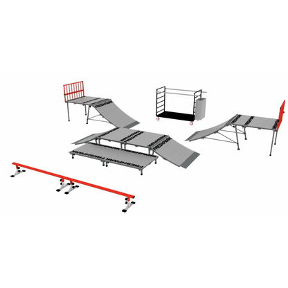 Park in a Cart Portable Skatepark