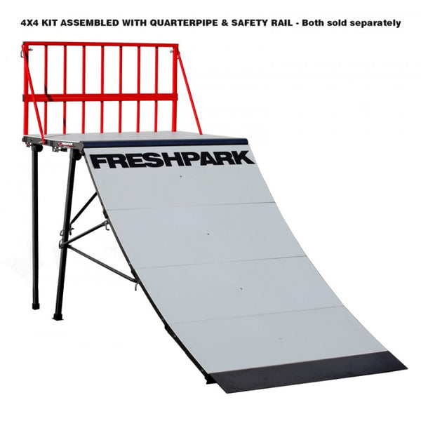 Quarterpipe Safety Rail Sold Separately for Holding and Security