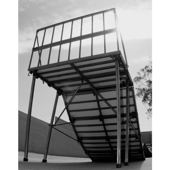 Scenic Quarter Pipe Well Built Strong Ramp