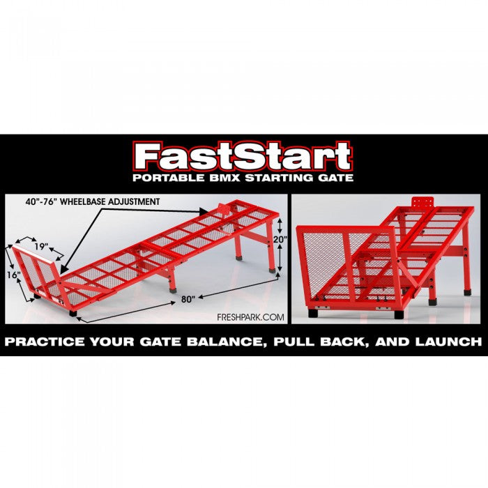 Practice Your Gate Balance, Pull Back and Launch