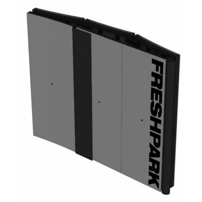 4 Foot High Quarter Pipe Folded For Easy Storage Saving Space