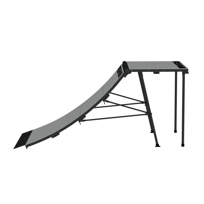 4x4 Expanded Quarter Pipe Side View for Maximum