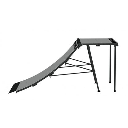4x4 Expanded Quarter Pipe Side View for Maximum