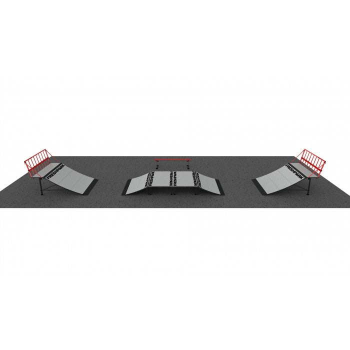 Driveway Skatepark Layout V2
