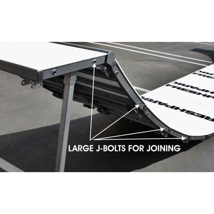 22'6"L x 12'W x 4'H Half Pipe Mini Ramp (Pre-Order)