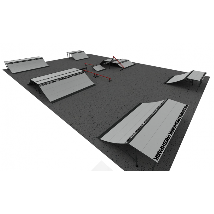Freshpark Skatepark Layout 5 Display 1