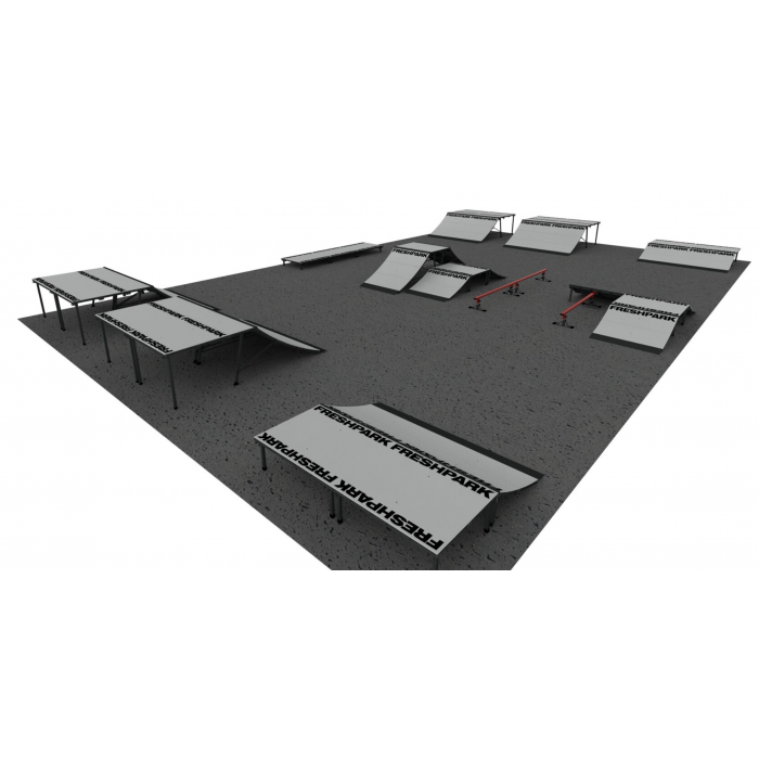 Freshpark Skatepark Layout 6 Display 1