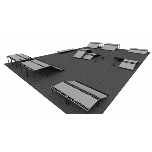 Freshpark Skatepark Layout 6 Display 1