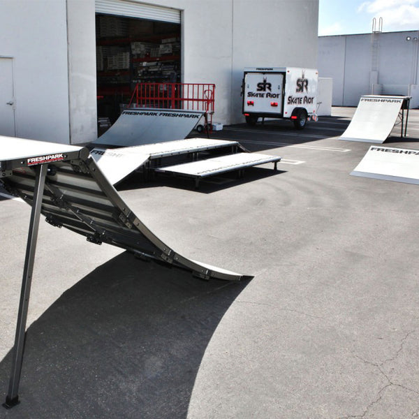 Park in a Trailer Portable Skatepark